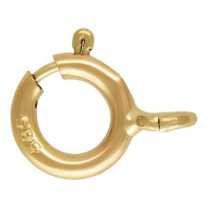 قفل حلقه‌ای فنری (Spring Ring Clasp)